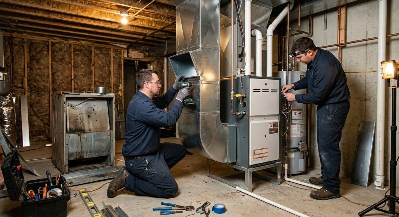 Attic Furnace Installation in Columbus, OH