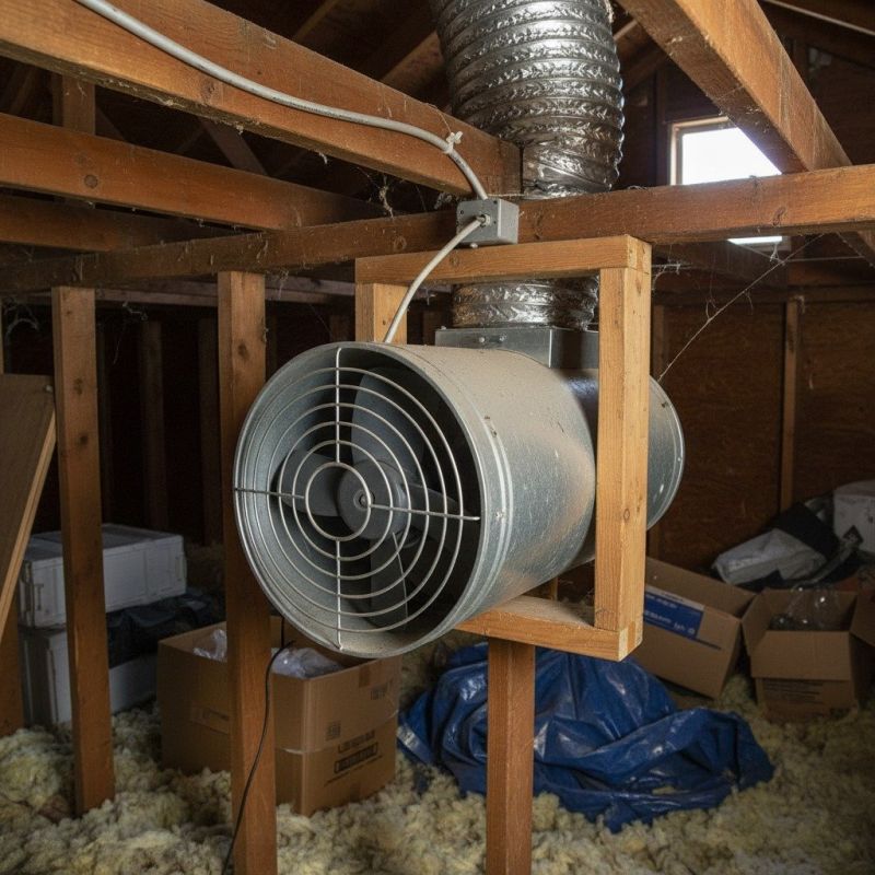Attic Turbine Installation in Heber City, UT