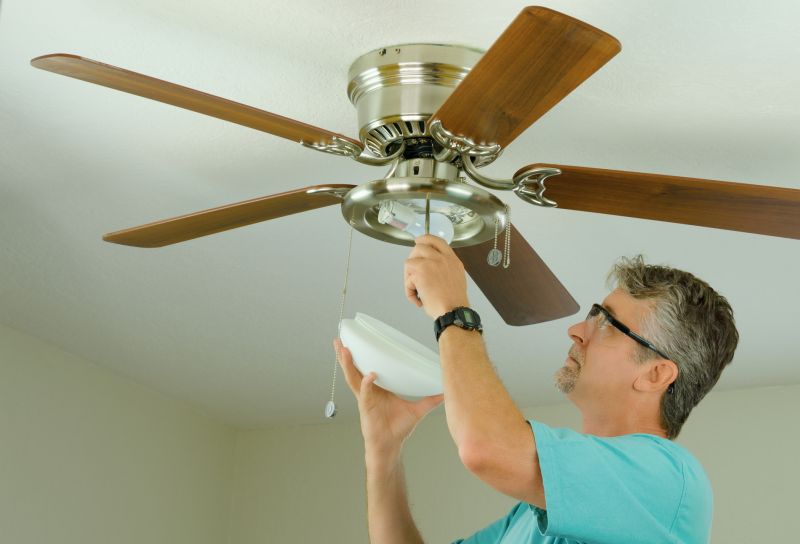 Ceiling Fan Mounting in Kansas City, KS