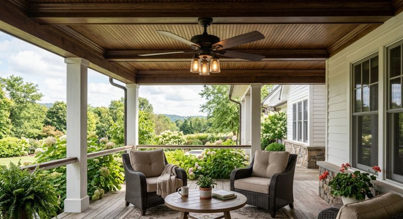 Gazebo Fan Installation in Overland Park, KS