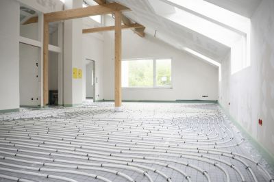 Completed Radiant Flooring